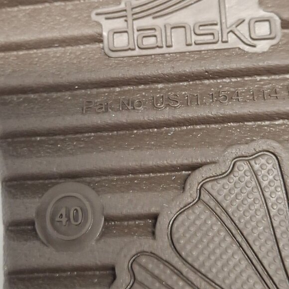 NWB Dansko Misty Barnished101. Gray Suede Shearling Ankle Boots Size 40 US 9 - 9 - Picture 6 of 10